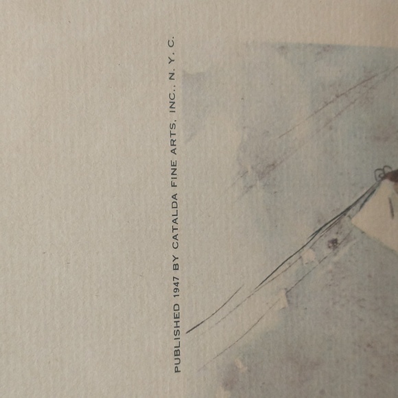 1947 Winslow Homer print - Picture 2 of 12